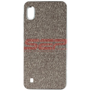 Husa TPU Leather Denim Samsung Galaxy A10 Grey - Img 1