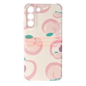 Husa TPU Leather Frosted Samsung Galaxy S22 Plus Peach