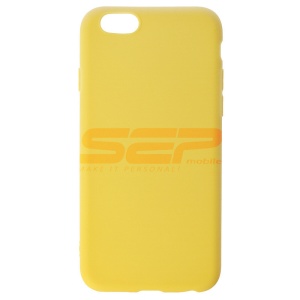 Husa TPU Matte Apple iPhone 6 / 6S Yellow