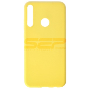 Husa TPU Matte Huawei P40 Lite E Yellow