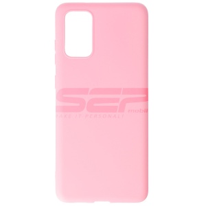 Husa TPU Matte Samsung Galaxy S20 Plus Pink - Img 1