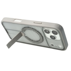 Husa TPU+PC 3D Grid Samsung Galaxy A17 5G Titanium Grey - Img 3