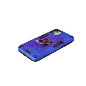 Husa TPU+PC Armor Ring Case Apple iPhone 12 Pro Max Electric Blue - Img 2