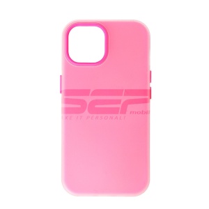 Husa TPU+PC Candy Apple iPhone 15 Pink - Img 3