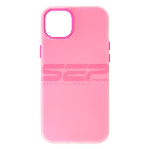 Husa TPU+PC Candy Apple iPhone 15 Plus Pink - Img 2