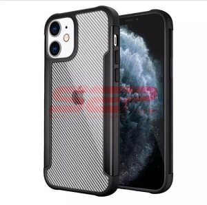Husa TPU+PC Carbon Fiber Apple iPhone 11 Pro Max Black - Img 2