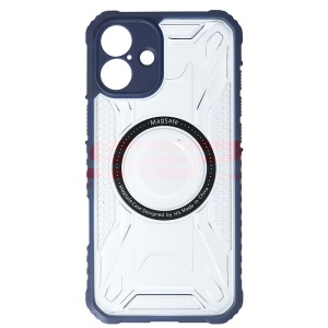 Husa TPU+PC Geometric Apple iPhone 16 Plus Blue - Img 2