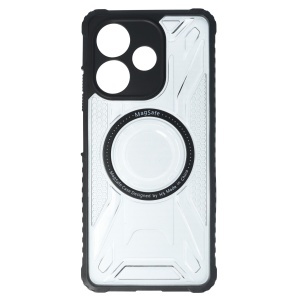 Husa TPU+PC Geometric Oppo A5 Pro 5G Black - Img 2