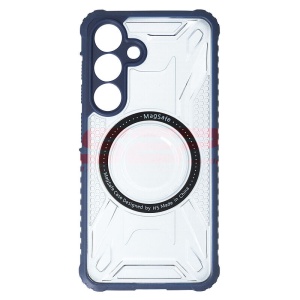 Husa TPU+PC Geometric Samsung Galaxy S25 Blue - Img 2