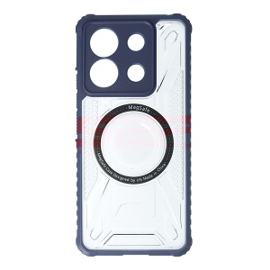 Husa TPU+PC Geometric Xiaomi Note 13 Pro 5G Blue - Img 2