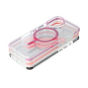 Husa TPU+PC Glow Apple iPhone 16 Plus Black - Img 4