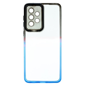 Husa TPU+PC Gradient Frame Samsung Galaxy A33 5G Black-Blue