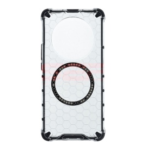 Husa TPU+PC Honeycomb Magsafe Honor Magic6 Lite Clear - Img 1