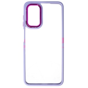 Husa TPU+PC Shell Clear Cover Samsung Galaxy A13 4G Purple - Img 2