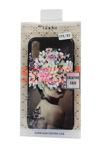 Husa TPU+PC UV Print 3D Apple iPhone 11 Pro Max Lady - Img 2