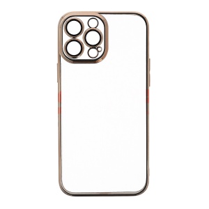 Husa TPU Plating Frame Apple iPhone 13 Pro Max Gold - Img 2