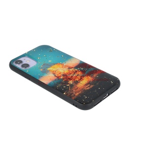 Husa UV Copy Glass Apple Iphone 11 Pro Max Lights - Img 2