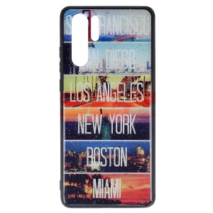 Husa UV Copy Glass Huawei P30 Pro Cities