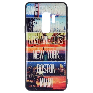 Husa UV Copy Glass Samsung Galaxy S9 Plus Cities