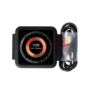 Incarcator retea wireless pliabil Fast Charge 3 in 1 15W H39 - Img 5