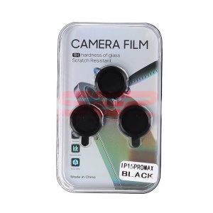 Protectie sticla Metal camera foto Apple iPhone 15 Pro Max Black