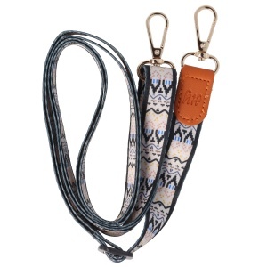 Snur textil dublu telefon mobil cu carabine Etho Lines