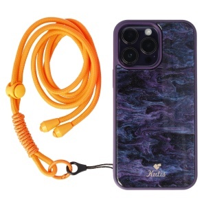 Snur textil pentru telefon mobil Orange - Img 2