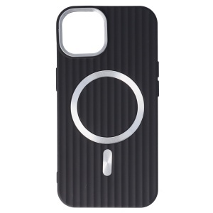 Toc TPU Magnetic Waves Apple iPhone 13 Black - Img 1