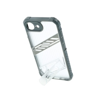 Toc TPU+PC Kickstand Samsung Galaxy A55 Silver - Img 4