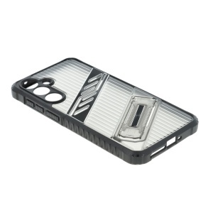 Toc TPU+PC Kickstand Samsung Galaxy S25 Edge Black - Img 2