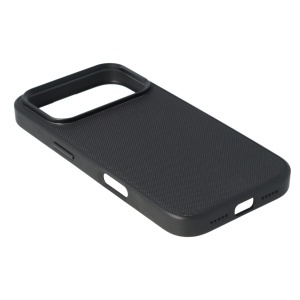 Toc TPU Vegan Leather Apple iPhone 17 Pro Max Black - Img 2