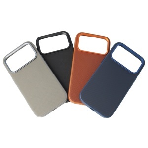 Toc TPU Vegan Leather Apple iPhone 17 Pro Max Brown - Img 4