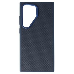 Toc TPU Vegan Leather Samsung Galaxy S24 Ultra Blue