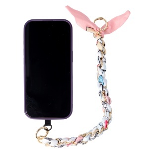 Accesoriu tip bratara cu lantisor pentru husa telefon mobil Design 08 - Img 2