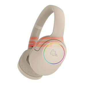Casti audio Over the Ear cu microfon si LED Bodhi. BDI-251 APRICOT - Img 1