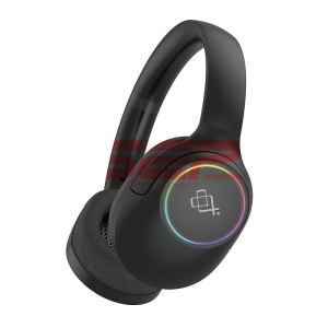 Casti audio Over the Ear cu microfon si LED Bodhi. BDI-251 BLACK