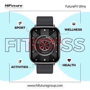 Ceas Smartwatch FutureFit Ultra Black - Img 3