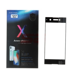 Geam protectie display sticla 3D Sony Xperia XA1 BLACK - Img 1
