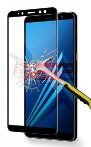 Geam protectie display sticla 5D FULL GLUE Samsung Galaxy J7 2016 BLACK - Img 2