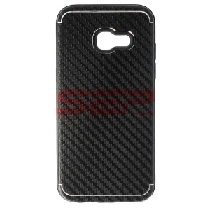 Husa ALU Carbon Samsung Galaxy A3 2017 Black