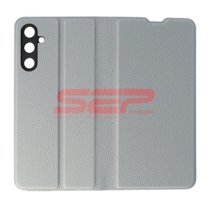 Husa FlipCover Leather Samsung Galaxy A24 Grey