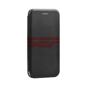 Husa FlipCover Round Apple iPhone 12 Pro Max Black - Img 2