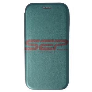 Husa FlipCover Round Apple iPhone 13 Pro Sea Green - Img 3