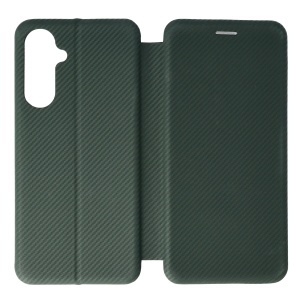 Husa FlipCover Round Carbon Samsung Galaxy A16 4G Green