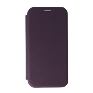 Husa FlipCover Round Carbon Samsung Galaxy S25 FE Plum - Img 2