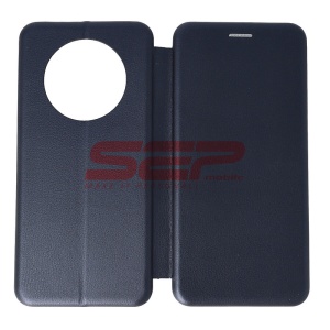Husa FlipCover Round Huawei Mate 40 Pro Midnight Blue - Img 1