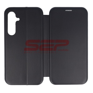 Husa FlipCover Round Samsung Galaxy S24 Plus Black