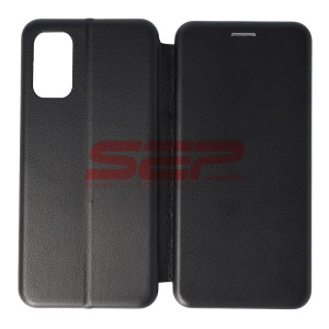 Husa FlipCover Round Xiaomi Redmi Note 10 5G Black - Img 1