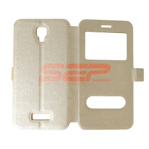 Husa FlipCover Smart View Allview P7 Pro GOLD
