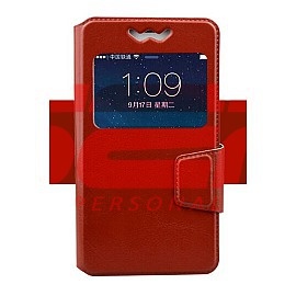 Husa FlipCover Stand Universal 4,5 - 4,8 inch BROWN - Img 2